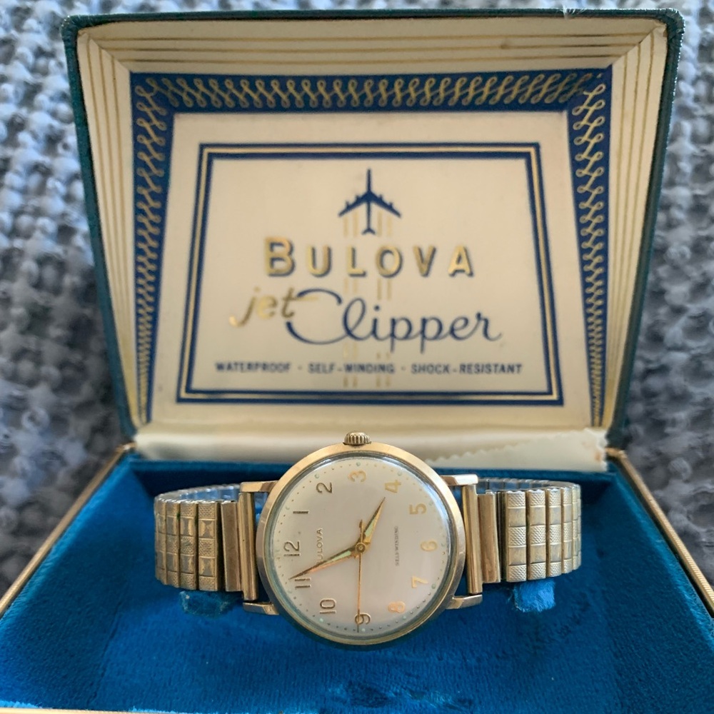 1964 Bulova Jet Clipper Watch
